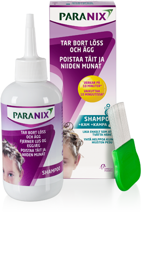Shampoo hoito päätäitä vastaan - Paranix